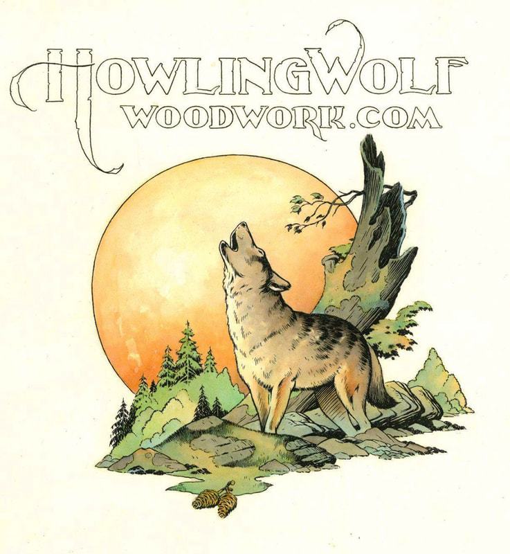 Howling Wolf by Sandy Plunkett